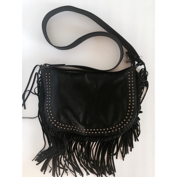 steve madden fringe crossbody bag